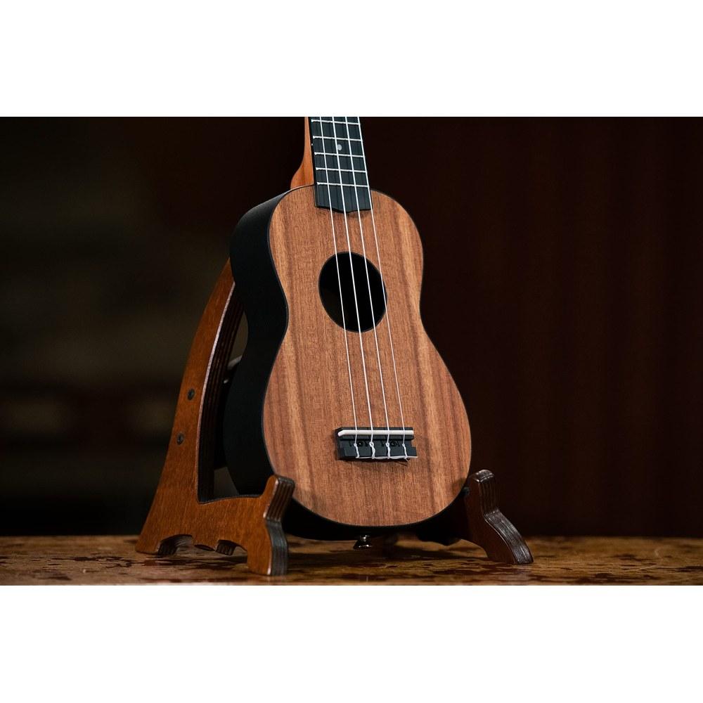 Ortega Guitar K3-ACA Ukulele Set Keiki Soprano Acacia Top ABS Resin Body Tuner Strap Pick Special Bag 5 Pieces