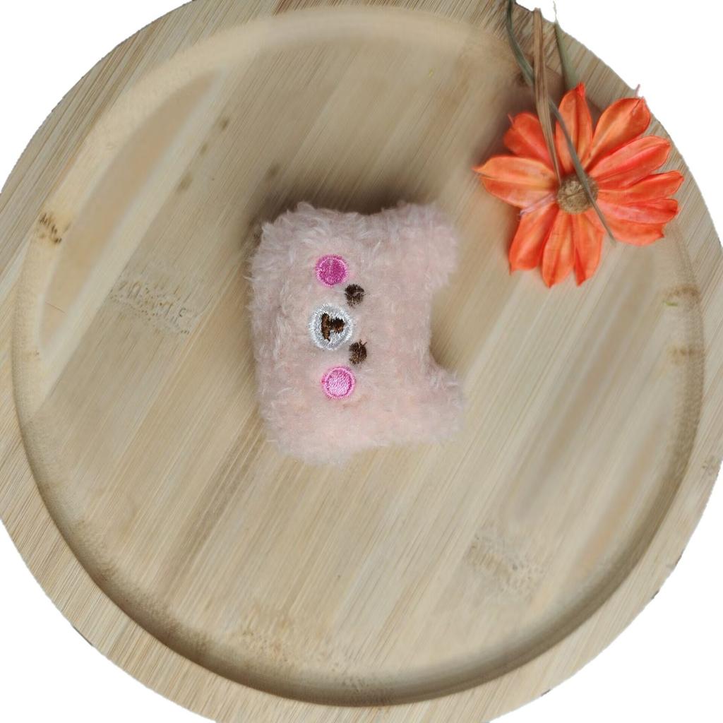 New Teddy Hairy Bear Plush Toys Small Bag Accessories Blush Bear Doll Gifts