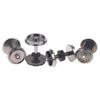 2 Pieces Ho Scale Wheels Upgrade Dc Wheel Set For 1:87 Model Trains Railroad Ho Gauge Wheels For Model Trains Diy Accessory