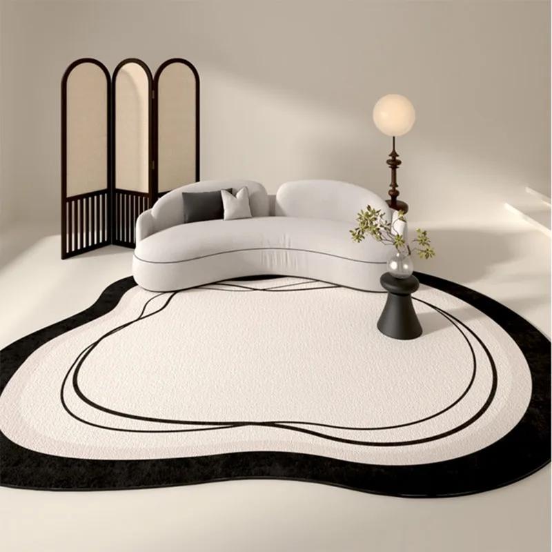 Living Room Carpet Home Decoration Luxury Modern Rug Big Size Irregular Floor Mat Anti-Slip Bedroom Large Area Rugs