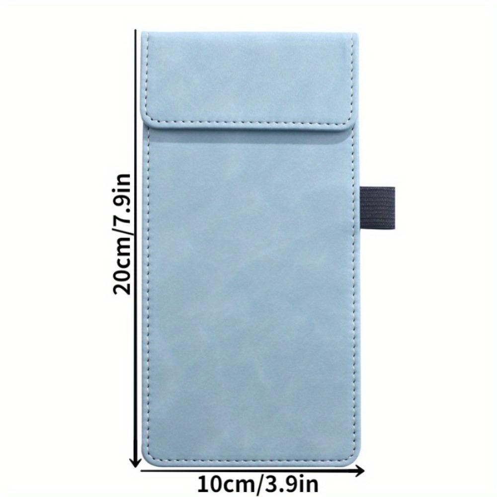 1PC Colorful A6 Bill Clip --PU Writing Pad Signature Plate Hotel Restaurant Commercial Menu Clip Conference Folder