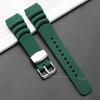 Silikonarmband für Seiko 20mm 22mm Uhrenarmband Sportarmband Herren Damen Wasserdicht Tauchen Silikonarmband Ring Dornschließe Gürtel