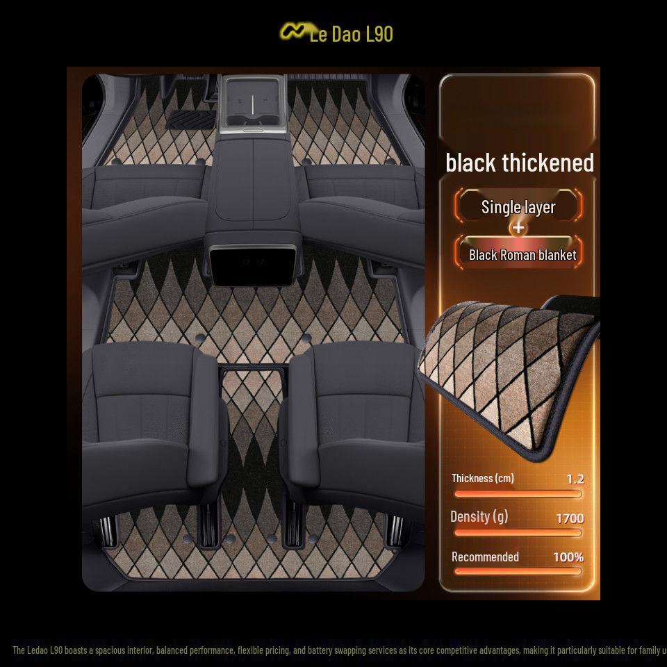 Compatible with L90: TPE Car Floor Mats & Accessories for 25 Models