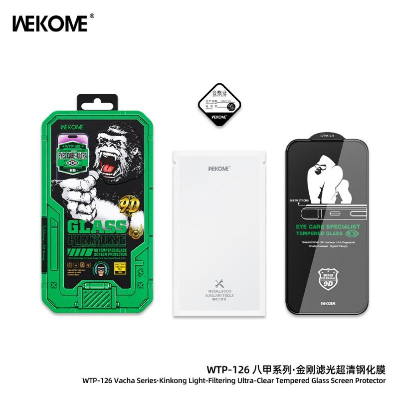 WEKOME Filtered HD Tempered Glass Screen Protector IPhone 16 Pro Max 17 Series