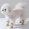 4pcs/set Wear-resistant Dogs Boots Anti-drop Pet Sneakers Pet Paw Protectors  Autumn
