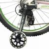 Children's Bicycle Training Wheels Flash Mute Wheel Bicycle Stabiliser Mounted Kit Compatible for Bikes of 12 14 16 18 20 Inch