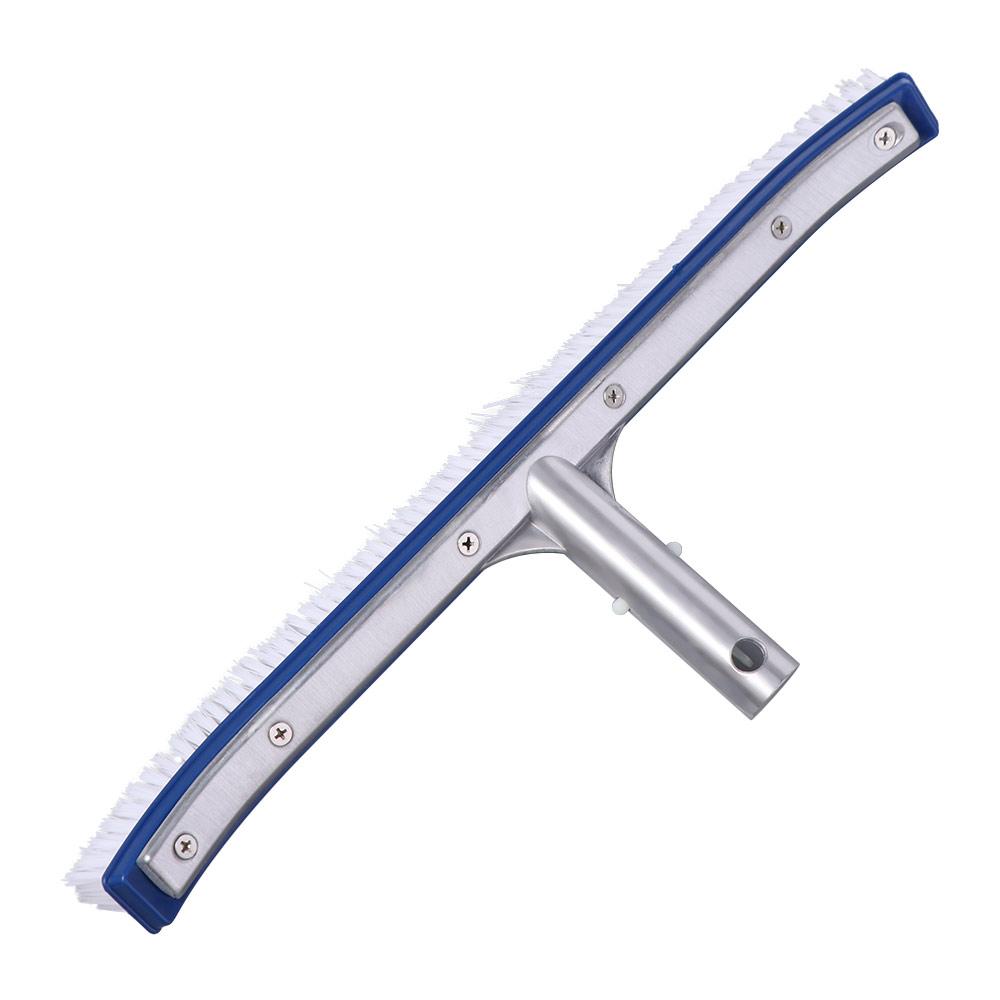 Stainless Steel Brush Pool Cleaning Brush 18 Inch Pool Wall Brush  Pool Cleaning
