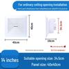 Silent Ceiling Mount Exhaust Fan for Bathroom and Bedroom