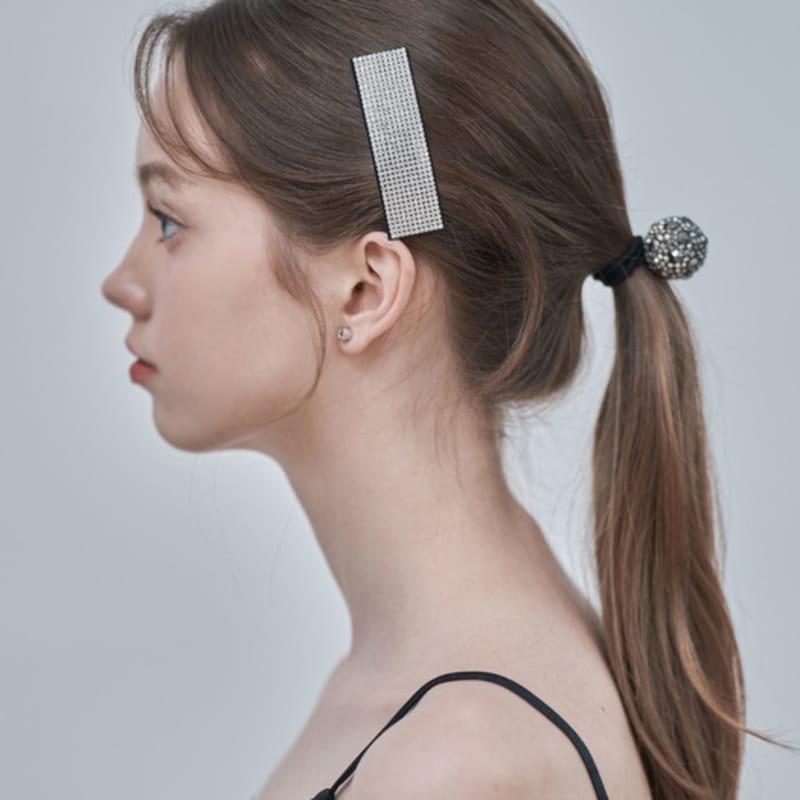 ELLEHAIR Wide Square Cubic Hairpin ELHP016