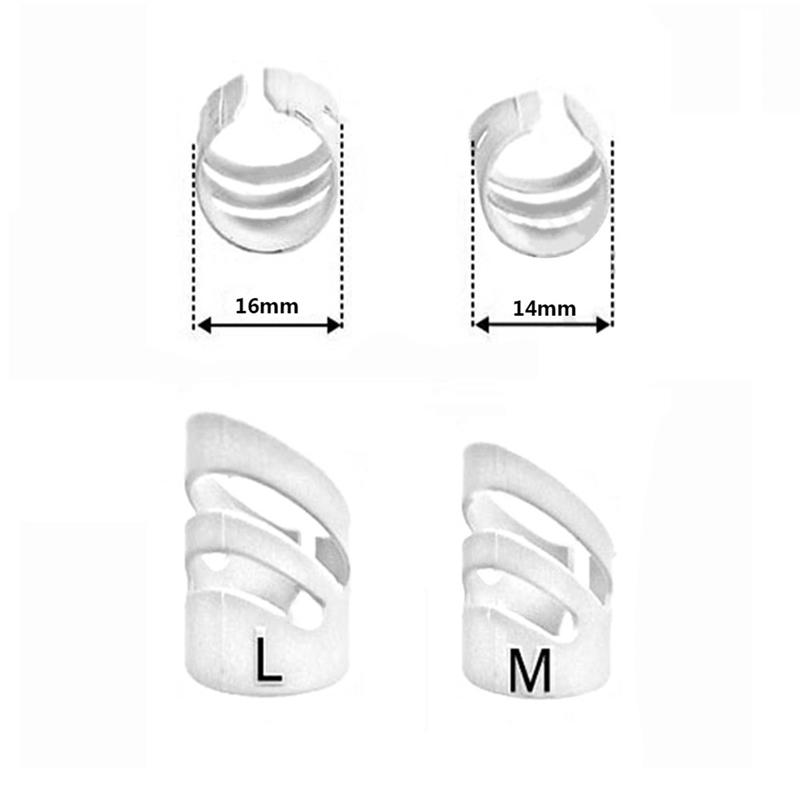 Klasse-1er Pack US-gefertigt Alaska DIY Gitarren Fingerringe Fingerkappen Nagelplektren Zeigefingerplektren