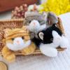 Hug Pocket Cat Pocket Doll Simulation Flower Cat Doll Decompression Table with Soothing Doll Plush Toy