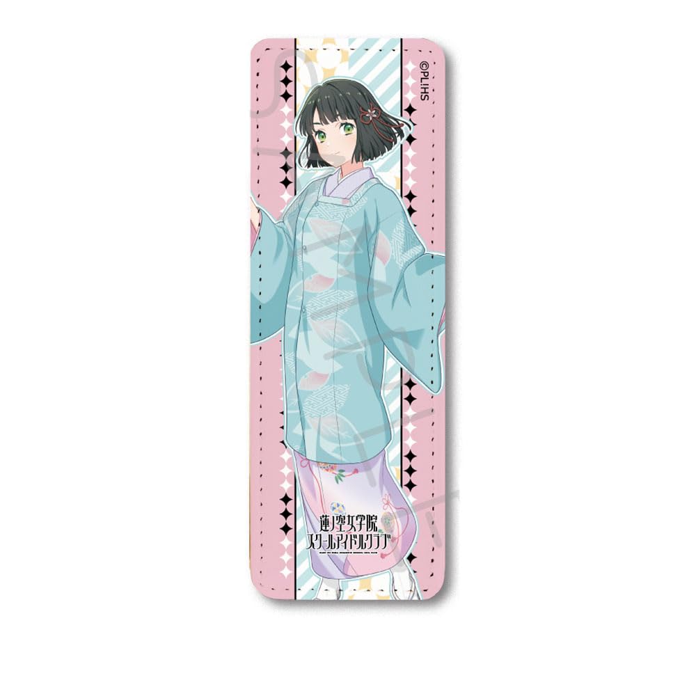 Hasunozora Academy School Idol Momoe Ginko 7th Edition Leather Badge OD  Love Live! Girls  Club  [Long]