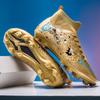 New large-size high-top football shoes with long broken nails for men's and women's football shoes, a piece of student training shoes 2025
