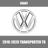For VW For Volkswagen VW  Transporter T6 2020 2019 2018 2017 2016 3D ABS Car Hood Front Bonnet Grill Rear Trunk Emblem Logo Ba CWV1