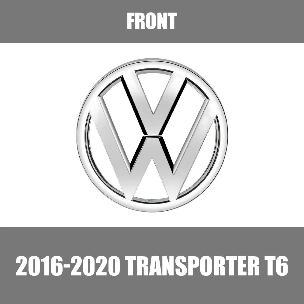 For VW For Volkswagen VW Transporter T6 2020 2019 2018 2017 2016 3D ABS Car Hood Front Bonnet Grill Rear Trunk Emblem Logo Ba CWV1