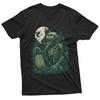 Zombie Skeleton Graveyard Undead Horror Goth Aesthetic T-Shirt