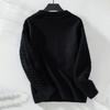 Autumn Winter Vintage Loose Knitwear Cardigan Long Sleeve Solid Color O Neck Sweater Top