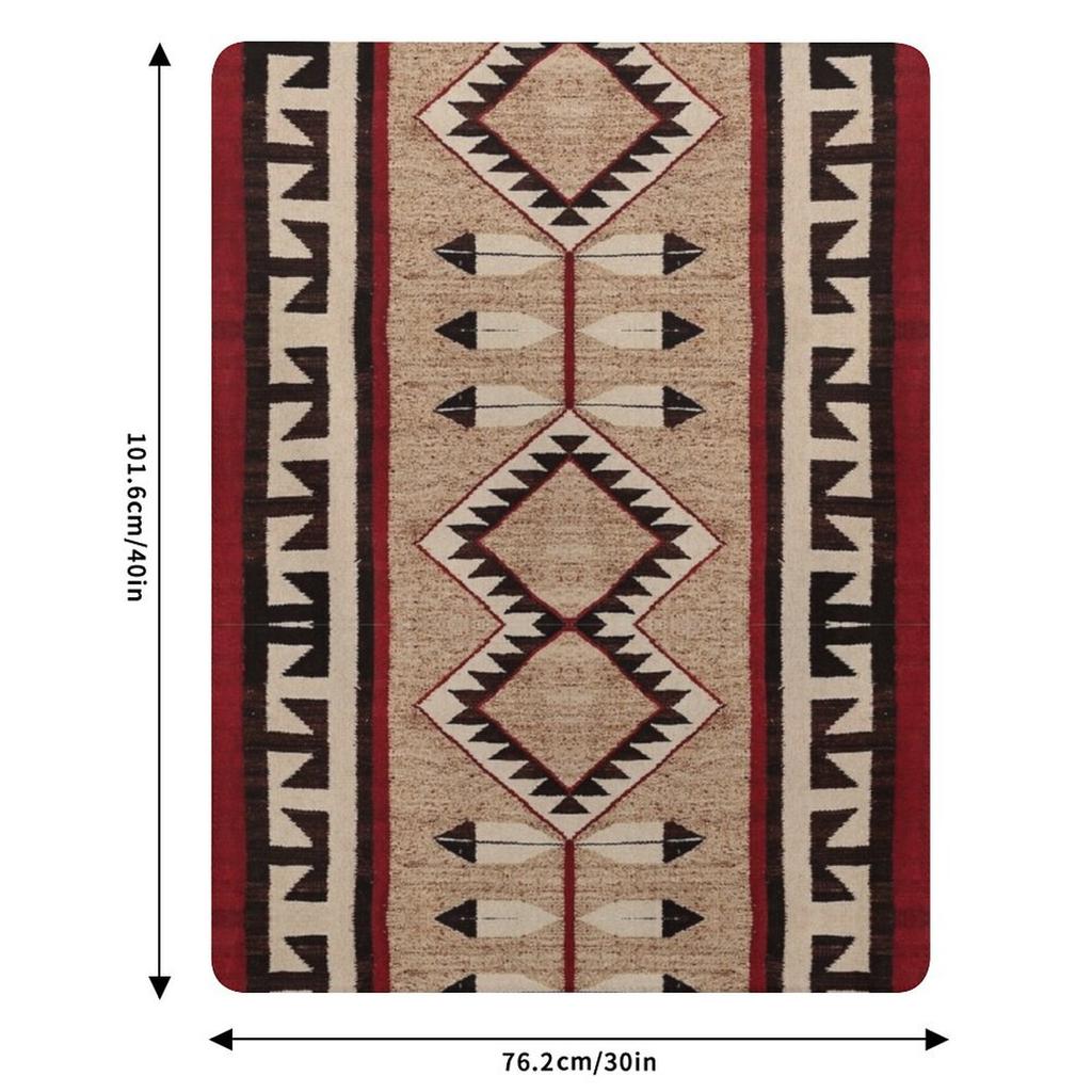 Die Ewige Navajo-Muster Überwurfdecke Ganzjahres Weiche Leichte Decke für Zuhause
