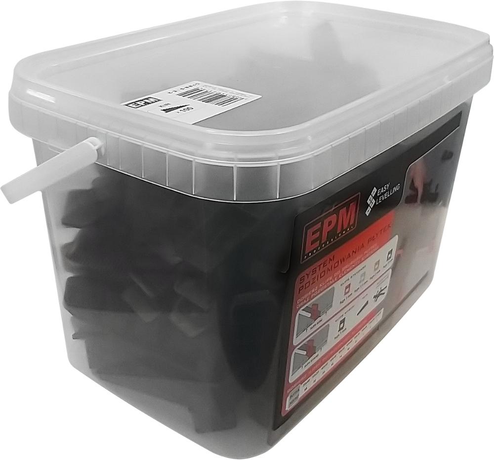 Snadný systém pokládky dlažby s vyrovnáváním 100 klínků - E-315-8840