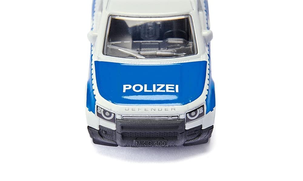 SIKU Land Rover Defender German Police Car for ages 3 and SK1569 up,