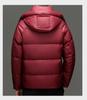 2025 Men's Winter Hooded Short Down Jacket - 90% Duck Down Casual Outerwear