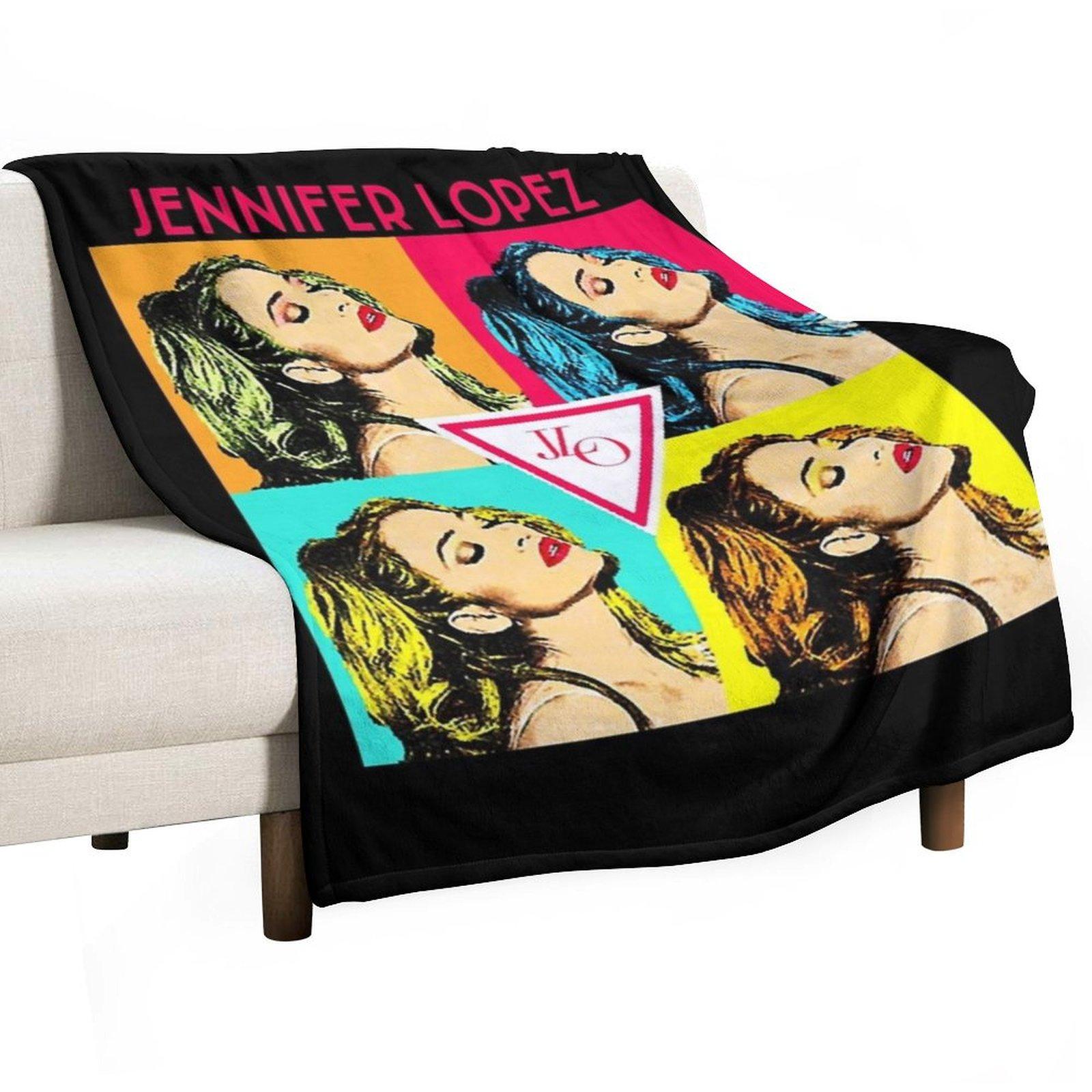 

Jennifer Lopez Throw Blanket Thermal Bed Luxury heavy to sleep Blankets 30x40in
