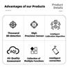 15 In 1 Professional Air Quality Monitor Portable Carbon Dioxide Detector Multifunctional Air Quality Detection Tool
