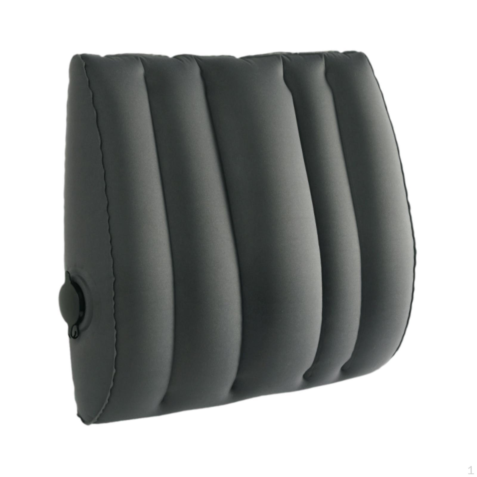 

Надувная поясничная подушка Blow Эргономичная Складная Удобная Подушка Для Поясницы Путешествия серый