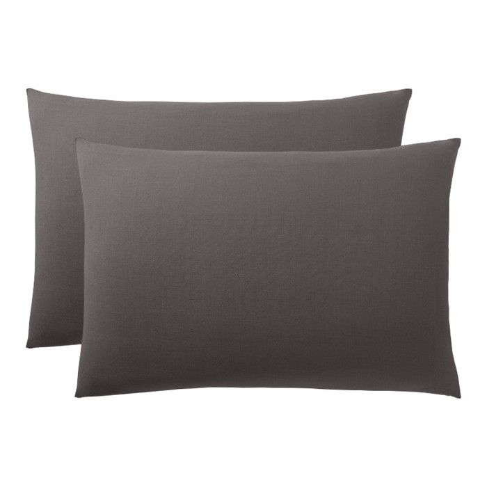 "Premium" Pillowcase All Sizes - Premium Slate - 50 X 70 Cm