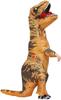 Aufeeky Cadılar Bayramı Dinozor Binici Kigurumi T-Rex için Şişirilebilir Canavar Partiler Çocuklar İçin, Hava Dolu Kostüm, Hafif,