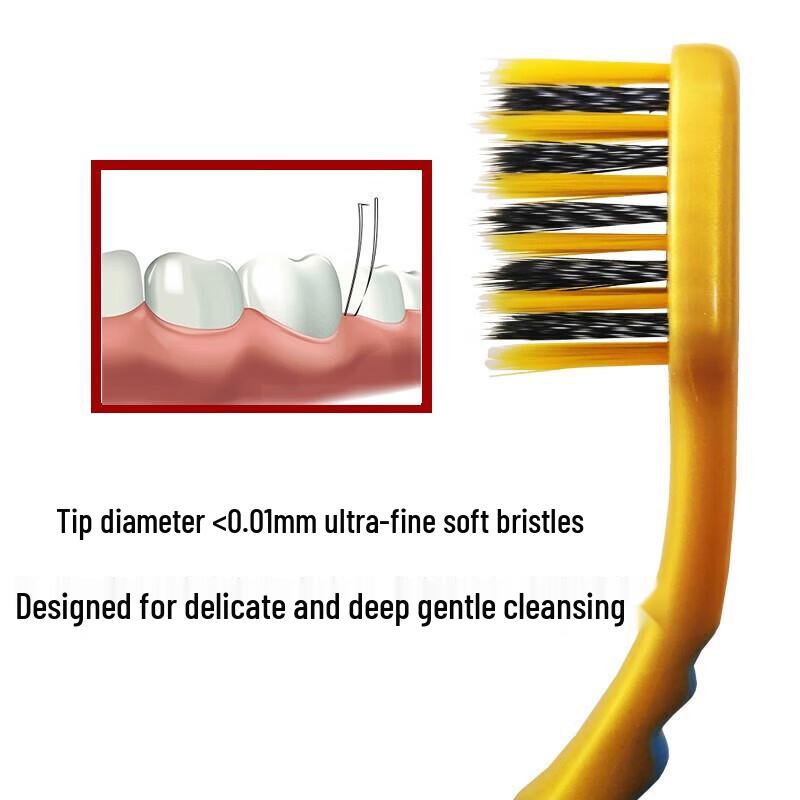 Colgate Slim Soft Charcoal Toothbrush 1+1 Pack