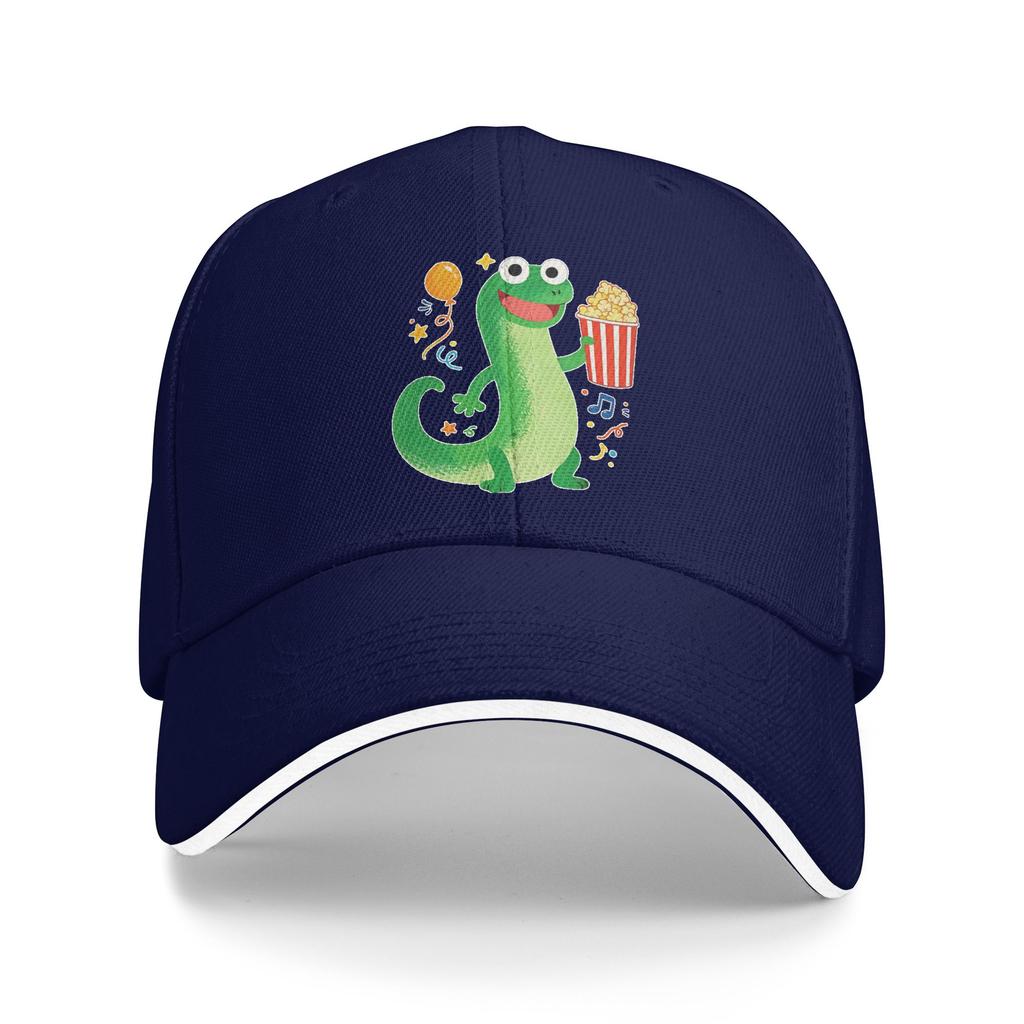 Cute Green Tom Lizard Baseball Cap Casual Sandwich Caps for Men Women Adjustable Dad Hat Activities