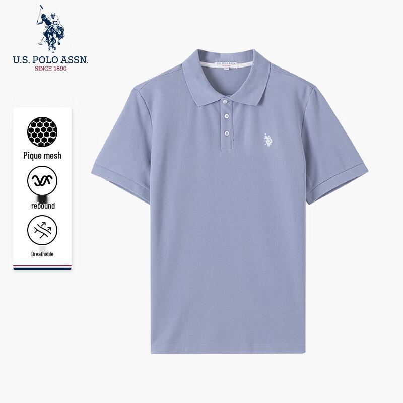 

U.S. POLO ASSN. Men s Breathable Cotton-Feel Polo Shirt XL