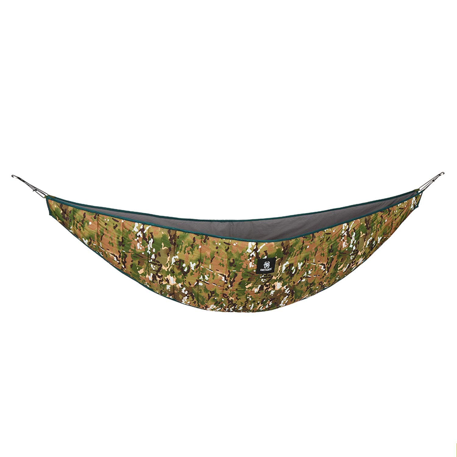 

OneTigris Hideout Hammock Underquilt for with Storage Bag Hammocks, Lightweight, Camping, Travel, (Camo)