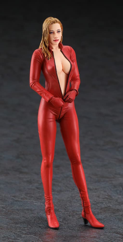 Hasegawa Real Figure Collection Blondýnky Jezdkyně Nenabarvená pryskyřičná stavebnice SP523 1/12 č.17