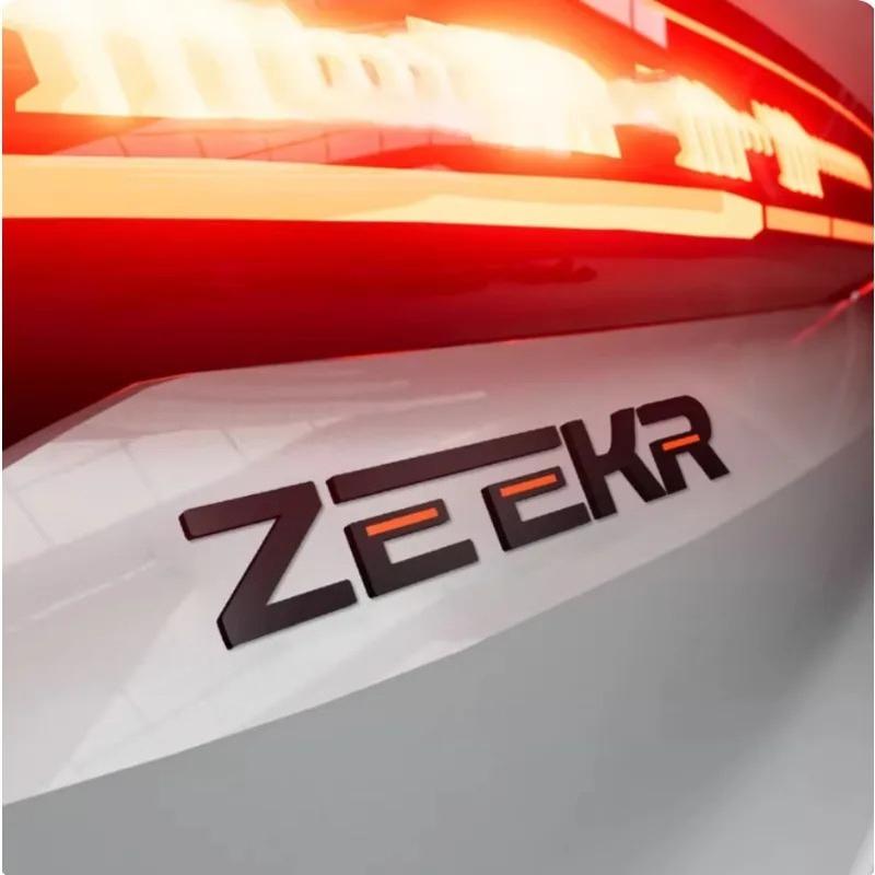 Pentru Zeekr 001 007 009 7X Emblema Mașină Siglă Spate Negrită Scrisori Sportive Modificate Decorare Caroserie Accesorii Modificare