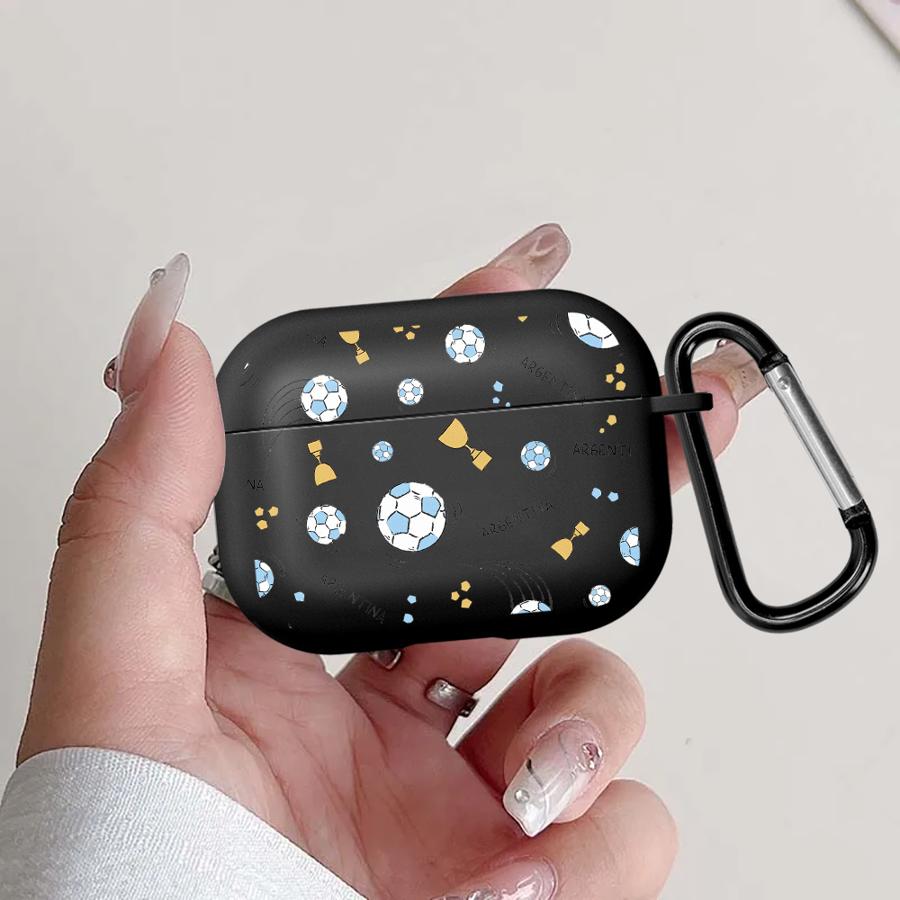 Cute Cool Football Case For Airpods Pro2 3 4 Pro3 1 2 Pro Earphone Cases Cover