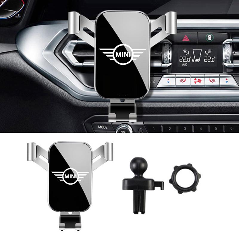 BBJC8 Auto Universal Phone Holder Air Vent Clip Mobile Support For BMW M Power Performance Mini x5 x3 g20 g30 f20 e87 e92 Accessories