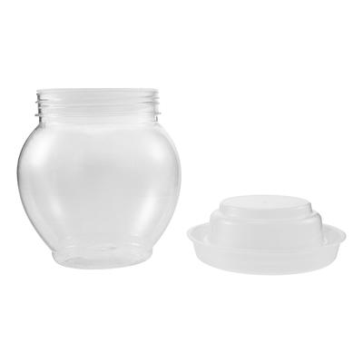 Large Capacity Pickle Jar Vegetable Storage Container Transparent Fermenting Jar Clear Glass Food Storage Jar Home