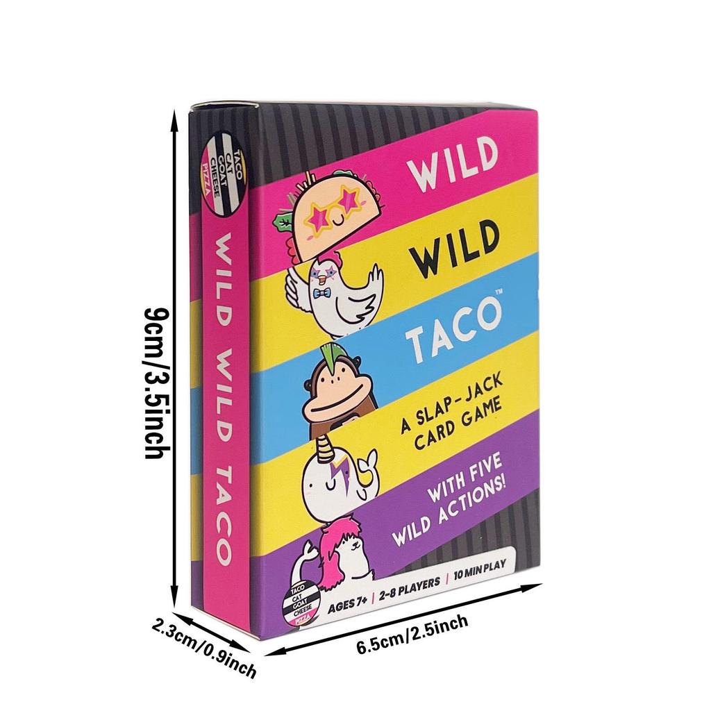 Wild Taco Clap Card Game – Popular Family Gathering Fun