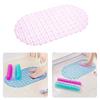 Bath Shower Mat NON Slip PVC Bathroom Mats ANTI Slip Strong Suction 35 X 61CM