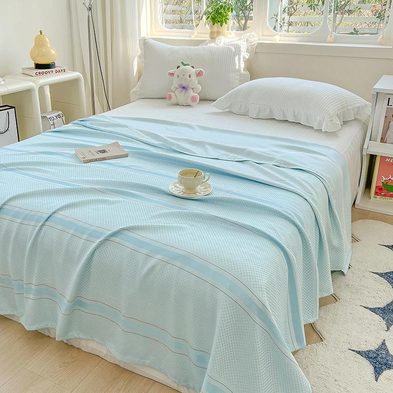 New Grade A 100% Bamboo Cooling Blanket Skin-friendly Breathable Summer Duvet Pure Natural Plant Coolness Air Conditioning Quilt