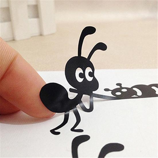 Mobilya Duvar Sticker Karikatür Karınca Dekorasyon Cam Çıkartmalar Ayna Pencere Dekor
