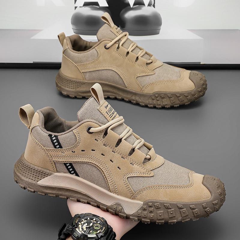 Men's Shoes Autumn New Outdoor Shoes Sports Non-slip Wear-resistant Lightweight Mountaineering Shoes Men