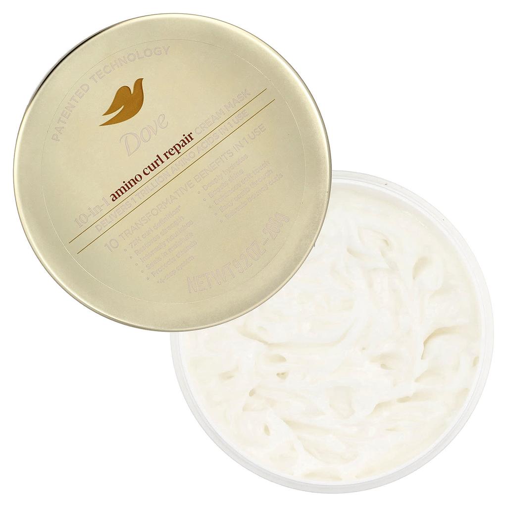 DOVE Amino Curl Repair, 10 in 1 Creme-Maske, 260g (9.2oz)