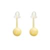 Bioceramic Hypoallergenic Earrings for Women, Men & Students - Anti-Clogging and Medical-Grade Ear Jewelry