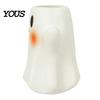 Funny Holiday Gifts for Friends Ghost/Skull Shape Pen Holder, Resin Desktop Organizer, Halloween Gothic Accessories Decorative Storage