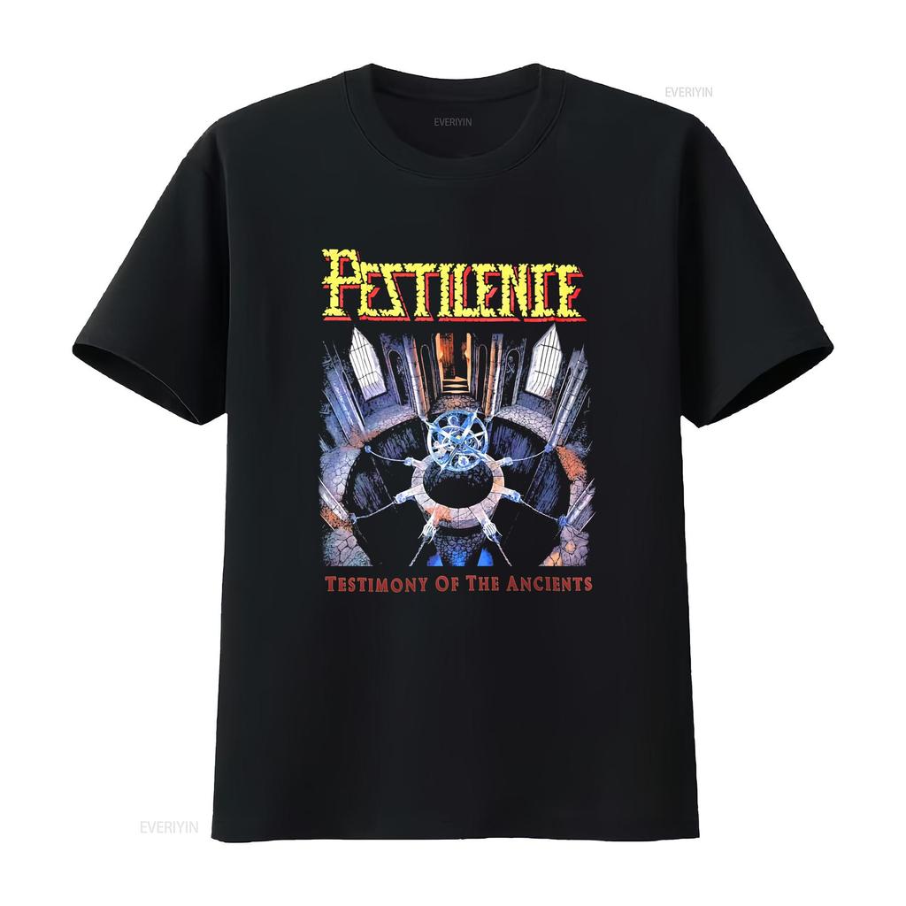 Pestilenza Testimonianza Degli Antichi T-shirt Cotone Adulto Sb376 Abbigliamento Vintage Firmato Streetwear Morbido Elegante Unisex