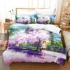 Anime Clannad Nagisa Furukawa Bedding Set Boys Girls Twin Queen Size Duvet Cover Pillowcase Bed Kids Adult Home Textileextile