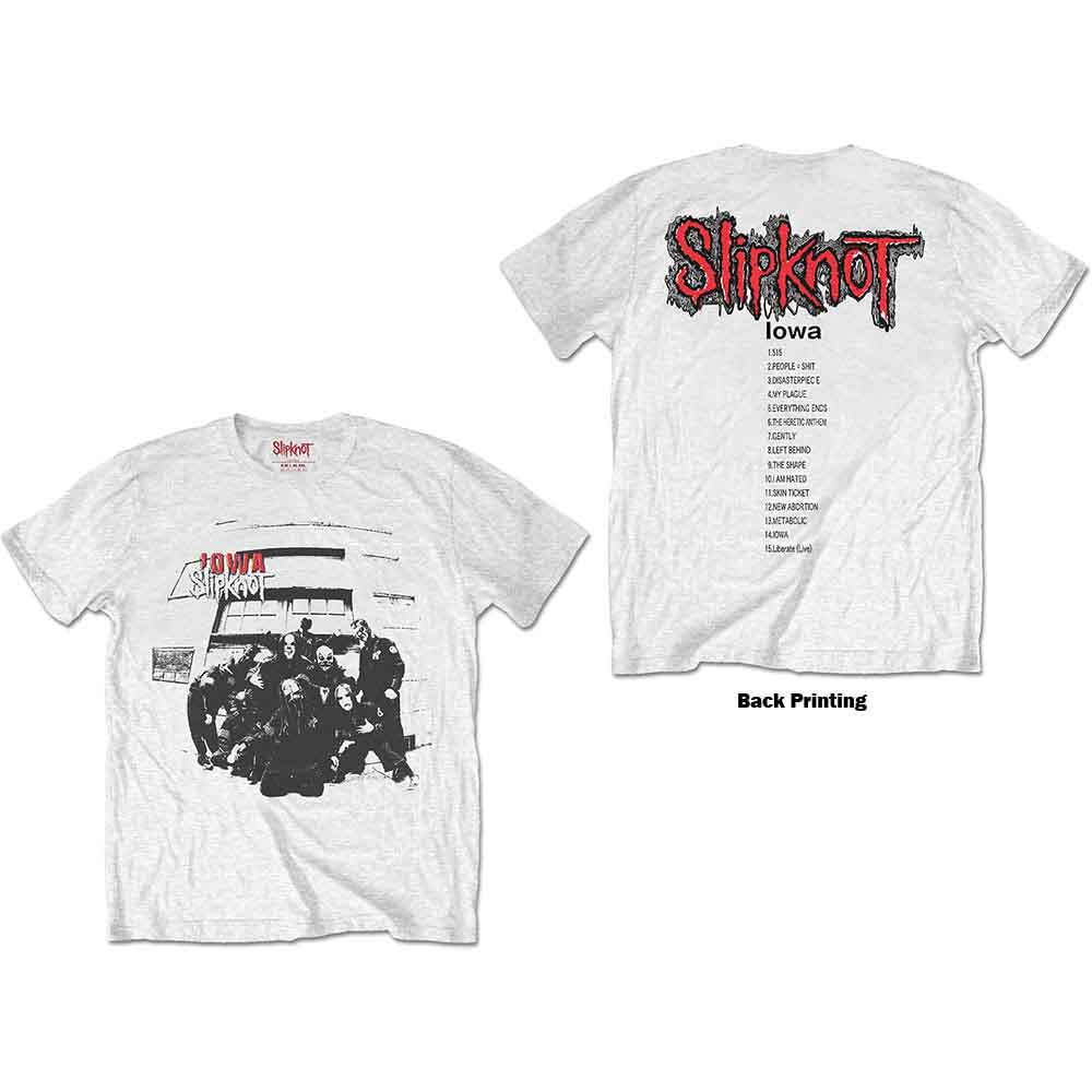 Slipknot - Iowa Track List (T-Shirt)